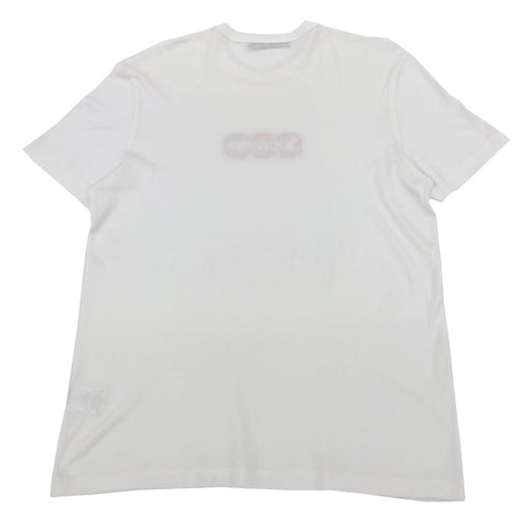 Louis Vuitton X Supreme White Logo Printed Cotton Short Sleeve T
