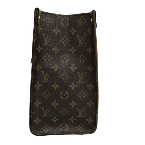 ルイ・ヴィトン LOUIS VUITTON モノグラム ジャイアント オンザゴーMM M45321 ショルダーバッグ PVCレザー ブラウン P12275