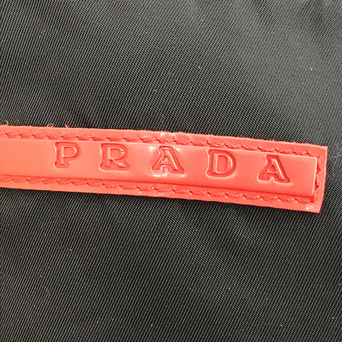 Prada Prada Logo Umhängetasche Nylon Black P12299