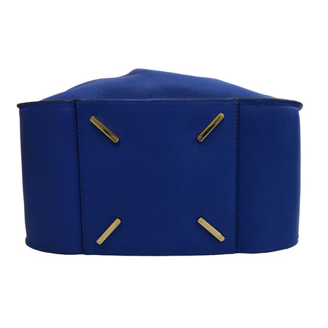 Loewe Loewe Anagram Hmmock Umhängetasche Leder Blau P12304