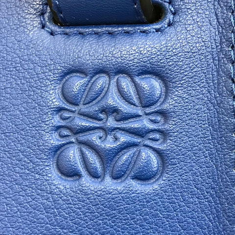 Loewe Loewe Anagram Hmmock Umhängetasche Leder Blau P12304