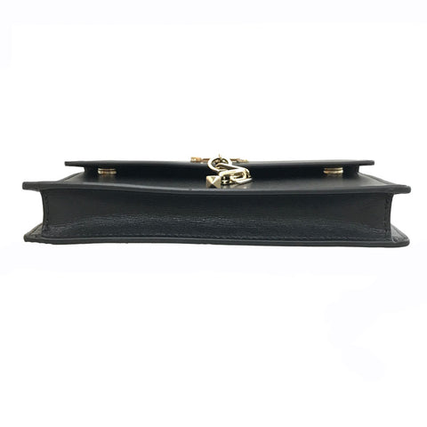 Valentino Valentino Logo Clutch Bag Leder Black P12326