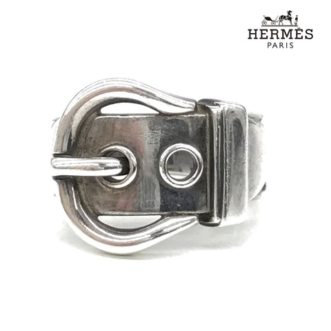 エルメス HERMES ブックルセリエ 10号 リング・指輪 SV925 シルバー P11308