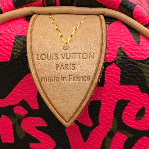 Louis Vuitton Louis Vuitton 30 Monogram Braffit Fuchsha M93704