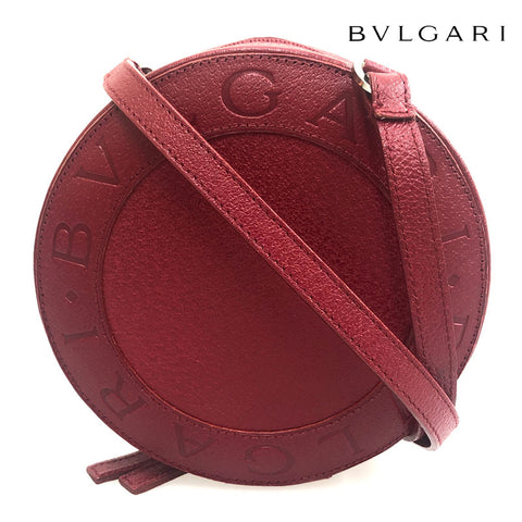 ブルガリ BVLGARI ビー・ゼロワン ラウンド ポーチ ショルダーバッグ ...