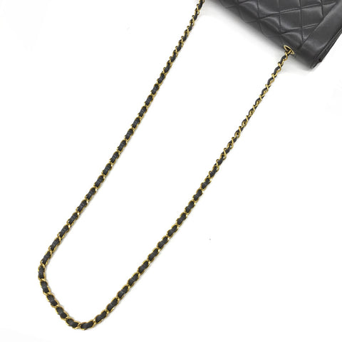 Chanel Chanel Matelasse Twitlock Chain Chaurne Chare Bag皮革黑色EIT0256C3079