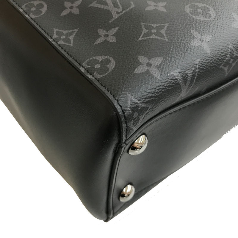 Louis Vuitton Monogram Eclipse Clutch Bag Documents Frank GM GI0273 Black  Men's