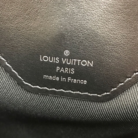 Louis Vuitton Monogram Eclipse Clutch Bag Documents Frank GM GI0273 Black  Men's