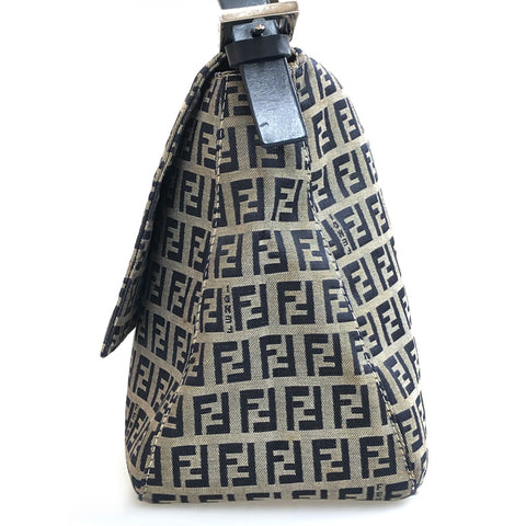 Fendi FENDI Zucchino Pattern Mamma Bucket Hand One Shoulder Bag