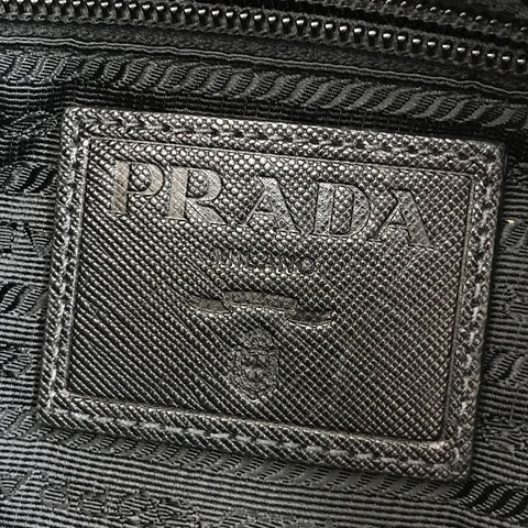 プラダ PRADA トライアングルロゴ カモフラージュ  ショルダーバッグ ナイロン グリーン P12499