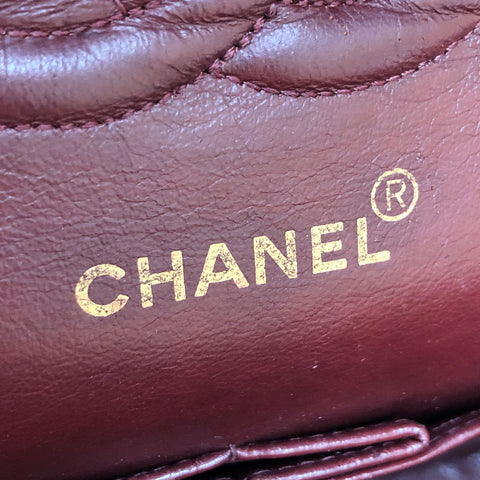 シャネル CHANEL ダブルフラップ マトラッセ ラーンロック チェーン ショルダーバッグ レザー ブラック C3091