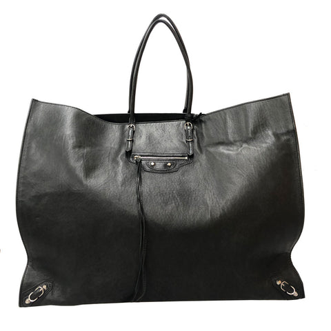Balenciaga thepapiera4 236701 Papierhaut Handtasche Leder P11344