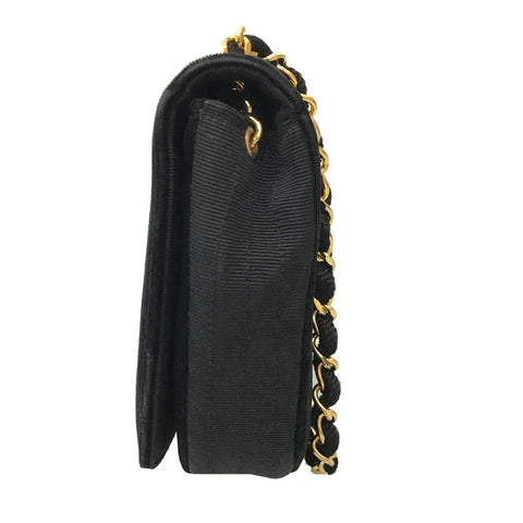 Chanel Chanel Coco Mark Turn Turn Lock Chain Sac à bandoulière Velour noir EIT0160C2563