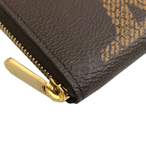 Louis Vuitton Giant Monogram M69354 Wallet Coin Case PVC Leather Brown P11404