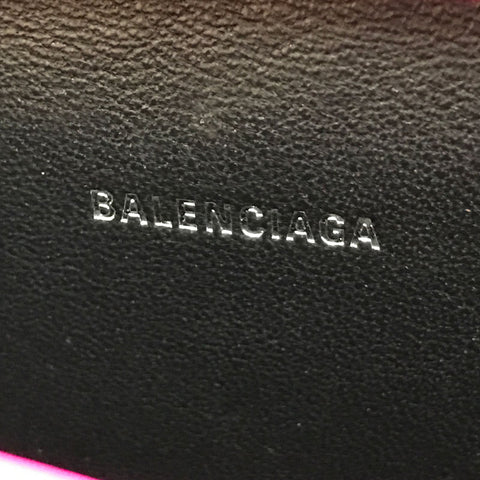 バレンシアガ BALENCIAGA シャープXS  ウエストバッグ レザー ピンク P11529