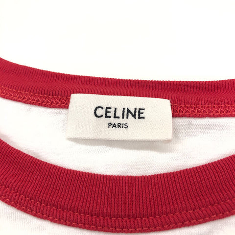セリーヌ CELINE トリオンフ 半袖Ｔシャツ ホワイト P11492