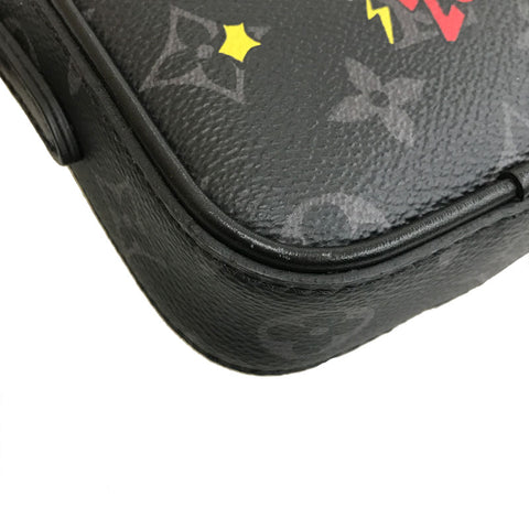 Louis Vuitton Danouve PPM Trunk Print Monogram Eclipse M45928 Mini Shoulder Bag PVC Leather Multi Color P12570