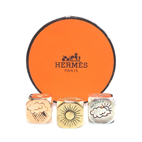 Hermes HERMES Fortuna 3 Dice Horoscope Other miscellaneous goods