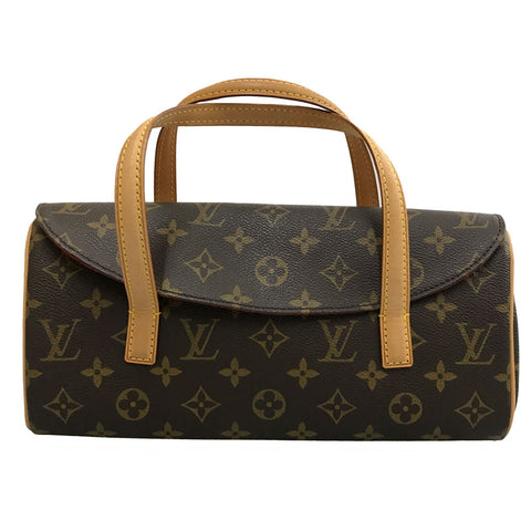 Louis Vuitton Monogramm Sonatine M51902 Handtasche PVC Leder Brown P11624