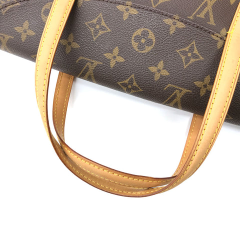 ルイ・ヴィトン LOUIS VUITTON モノグラム ソナティネ M51902 ハンドバッグ PVC レザー ブラウン P11624