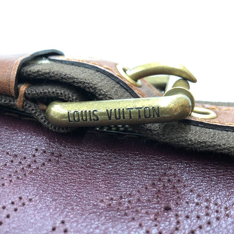 ルイ・ヴィトン LOUIS VUITTON オナタ キュイール GM M40001 ショルダーバッグ レザー パープル系 P11607