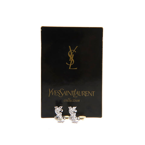 Yves Saint Laurent Yves Saint Laurent Logline石头耳环银色P10204