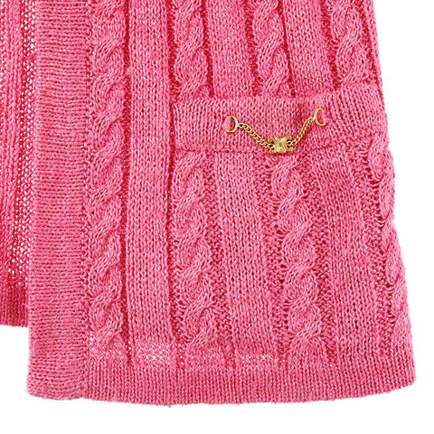 Celine Celine Trionf Cardigan Pink P10605