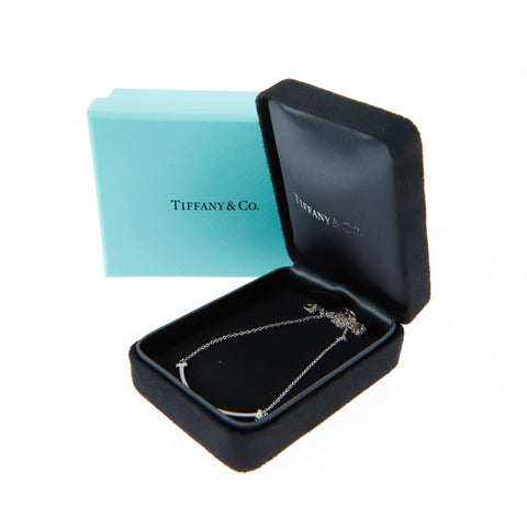 Tiffany Tiffany & Co. T Smile Au750 Halskette Silber P10616
