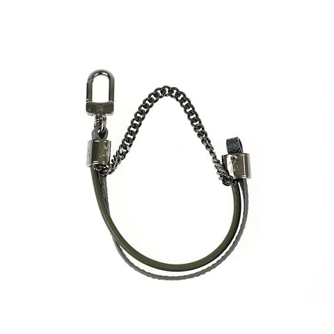 Louis Vuitton Louis Vuitton Graphit Chain Armband Schwarz P10687