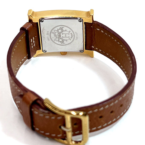 Hermes HERMES H Watch HH1.201 Watch Gold EIT0117P10934 – NUIR VINTAGE