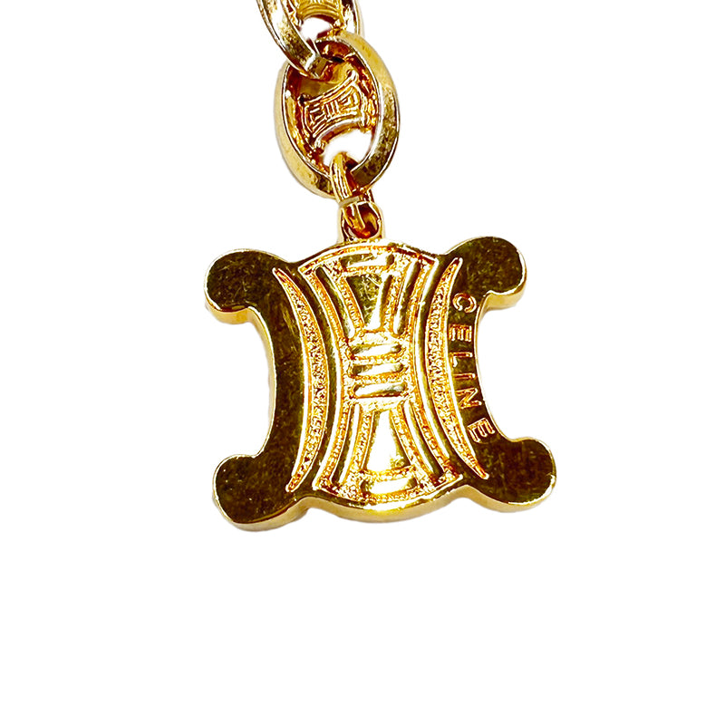 セリーヌ CELINE トリオンフ チェーン ベルト ゴールド