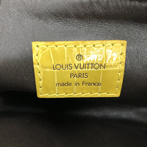 ルイ・ヴィトン LOUIS VUITTON トロンプイユ ショルダーバッグ ブラウン×イエロー eit0433P11563