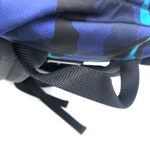 Prada Prada Camouflage Rucksack / Daypack Blue X Black P11714