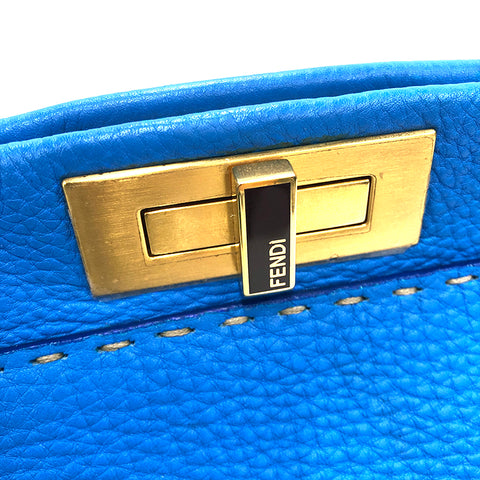 Fendi Fendi Sereria Peaker Boo Handtasche Blau P11719