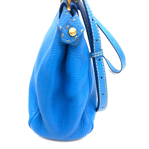 Fendi Fendi Sereria Peaker Boo Handtasche Blau P11719