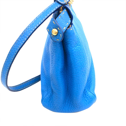 Fendi Fendi Sereria Peaker Boo Handtasche Blau P11719