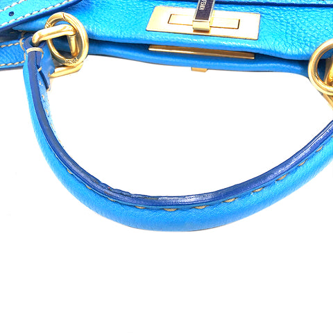 Fendi Fendi Sereria Peaker Boo Handtasche Blau P11719