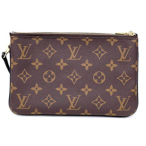 ルイ・ヴィトン LOUIS VUITTON ポシェットドゥーブルジップ ショルダー 