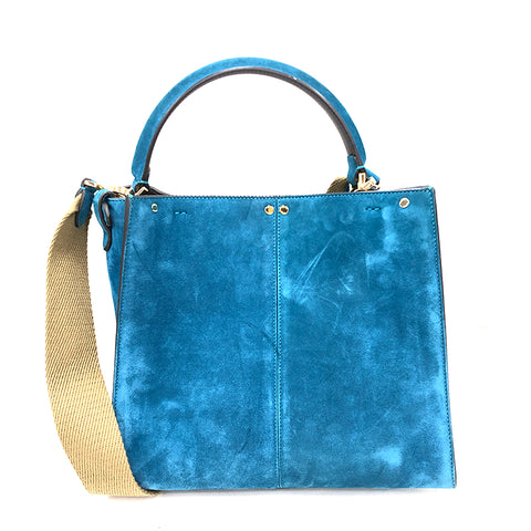 Fendi Fendi Peaker Boo Turquoise Handtasche Wildtasche Grün P11898