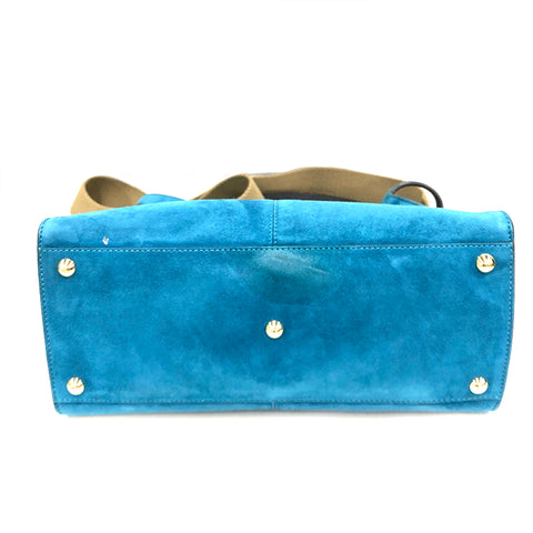 Fendi Fendi Peaker Boo Turquoise Handtasche Wildtasche Grün P11898