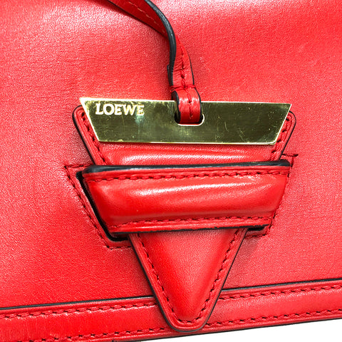 ロエベ LOEWE バルセロナ ショルダーバッグ レッド P12038 – NUIR VINTAGE