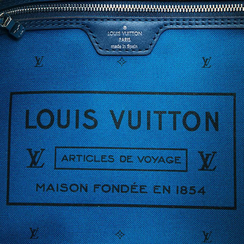 LOUIS VUITTON Monogram Escal Neverfull MM Tote Bag Blue M45128 LV Auth  46461a Cloth ref.978397 - Joli Closet