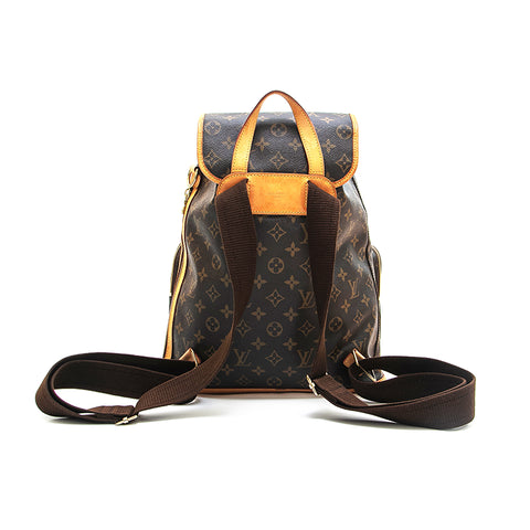 louis vuitton backpack beige Louis Vuitton LOUIS VUITTON Monogram Sac a de Bossfort Backpack Daypac – NUIR VINTAGE