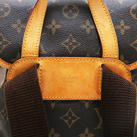 louis vuitton backpack m51135 Louis Vuitton LOUIS VUITTON Monogram Sac a de Bossfort Backpack Daypac – NUIR VINTAGE