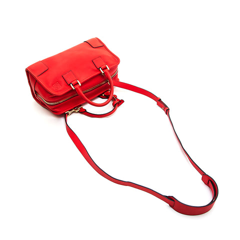 Loewe Loewe Amazona 28 2way Schulter Handtasche Rot P12656