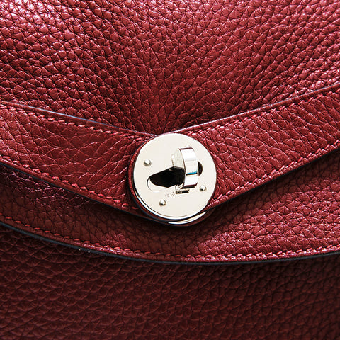 Hermes Hermes Lindy 34 Sac à bandoulière 2way □ R Vin gravé rouge P12689