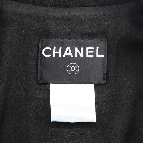 Chanel CHANEL Coco Mark Patch Jacket Black EIT0667P12712