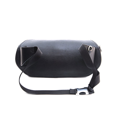 LOUIS VUITTON M55131 Epi LV Circle Bum bag Hip bag -Waist Pouch Leather  Black