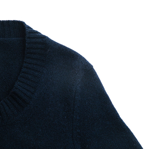 Chanel Chanel Turn Lock Cashmere Cardigan Navy P12760