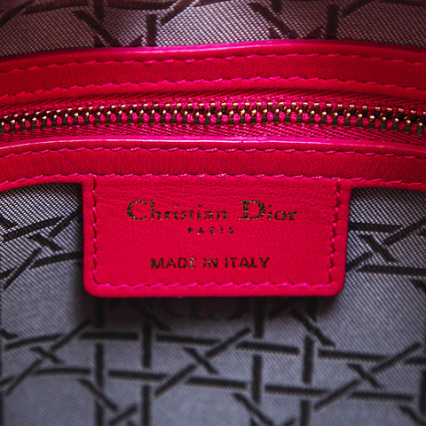 克里斯蒂安·迪奥（Christian dior Christian Dior Lady dior Kanage）2Way手提包粉红色P12764